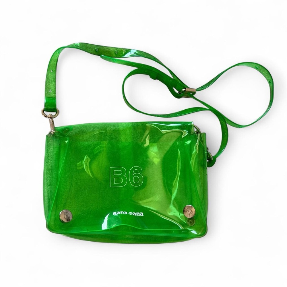 Green Transparent Women's Bag